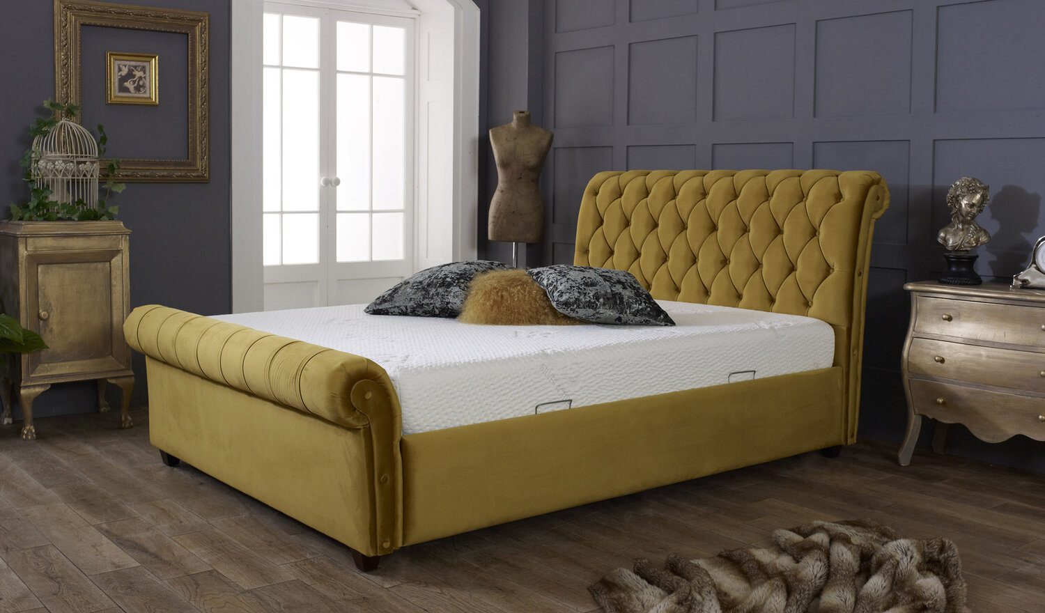 Kensington Bed Collection - Regal Luxury for Your Dream Bedroom